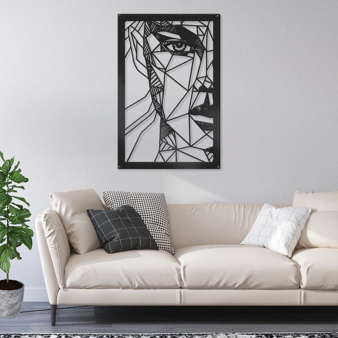 Zidna dekoracija Face