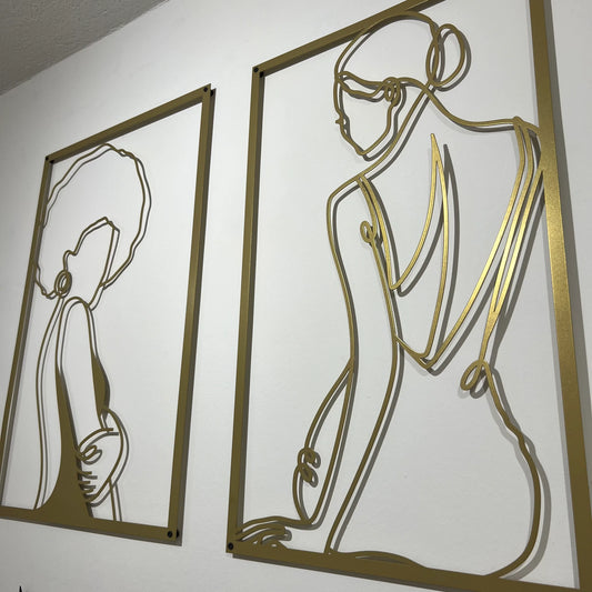 Zidna dekoracija Boho Women