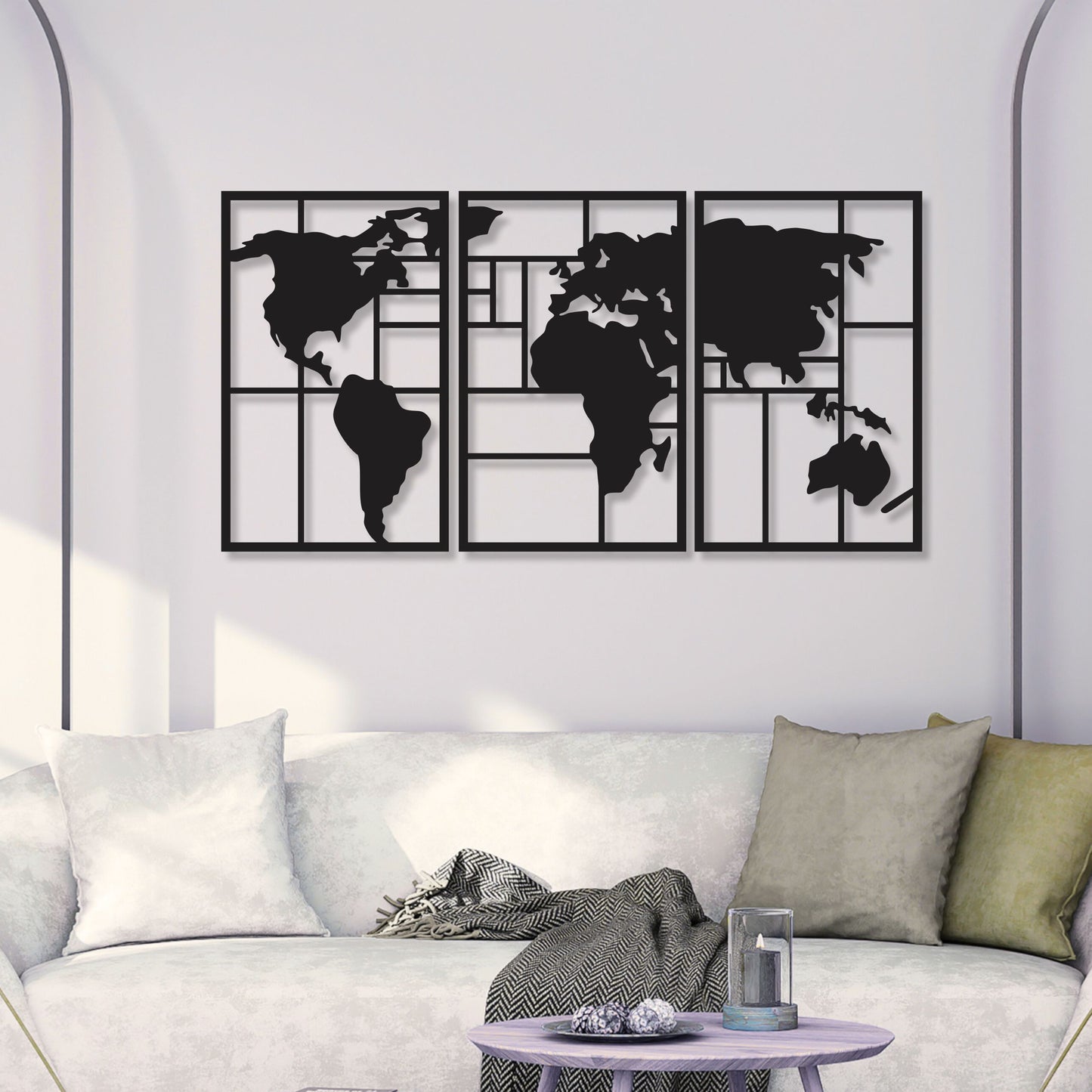 Zidna dekoracija World Map