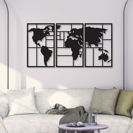 Zidna dekoracija World Map