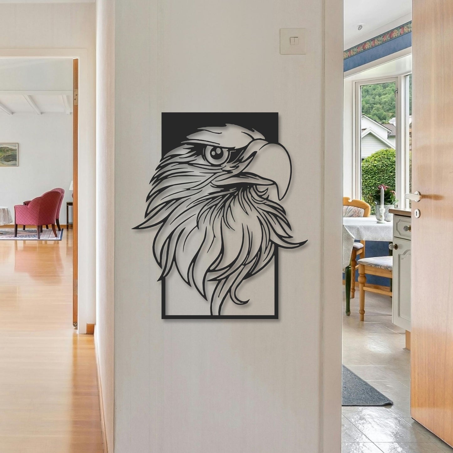 Zidna dekoracija Angry Eagle