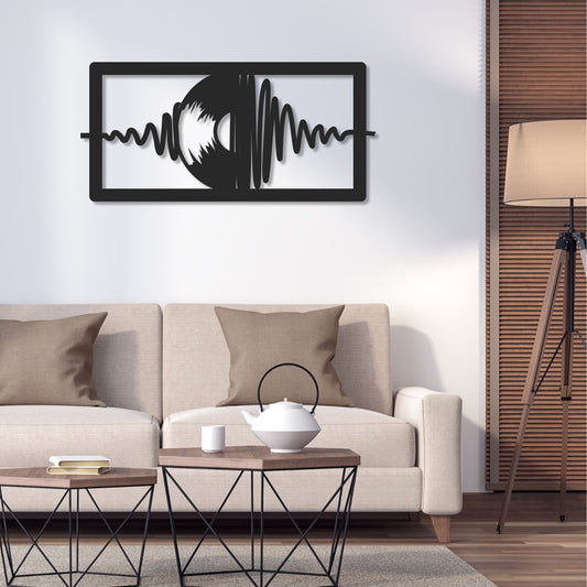 Zidna dekoracija Music Rate