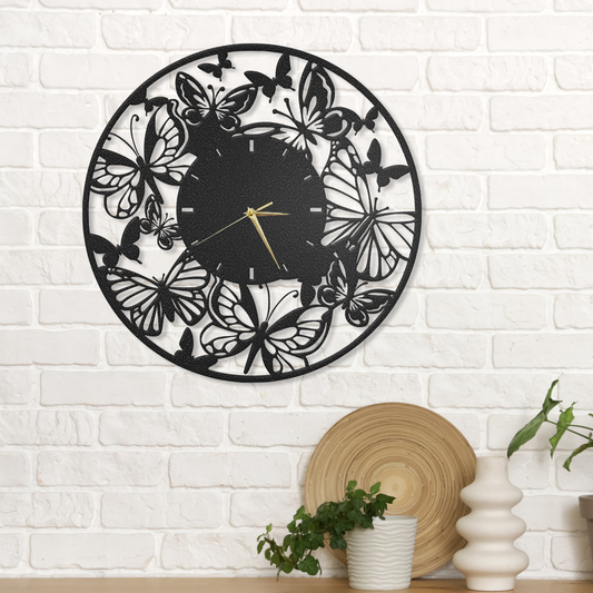 Zidni sat Butterfly World