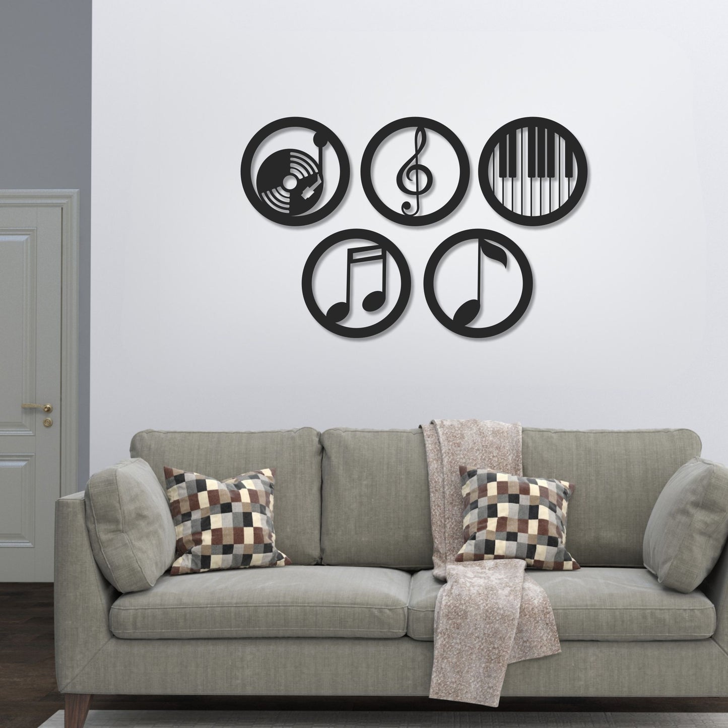 Zidna dekoracija Music Signs