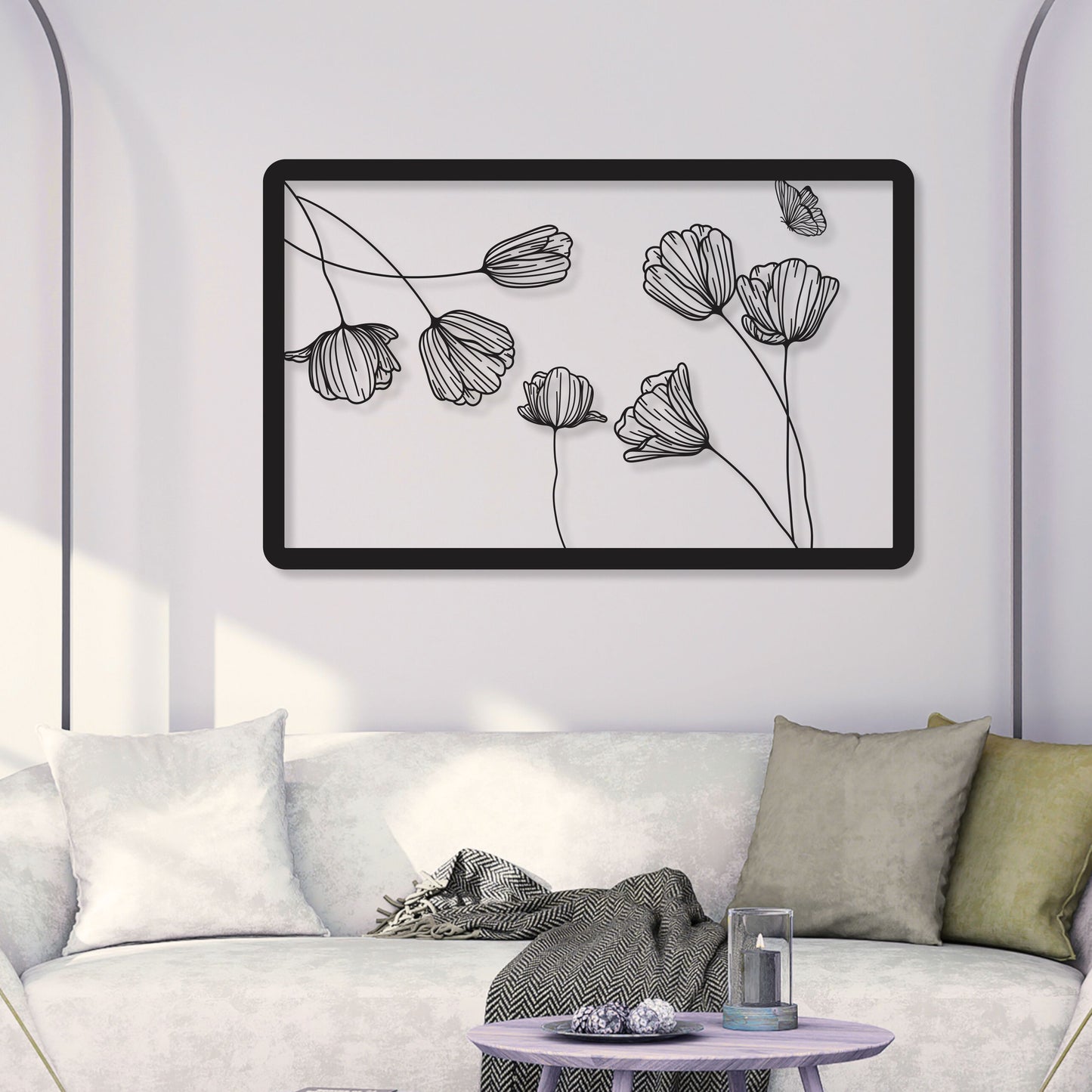 Zidna dekoracija Mak