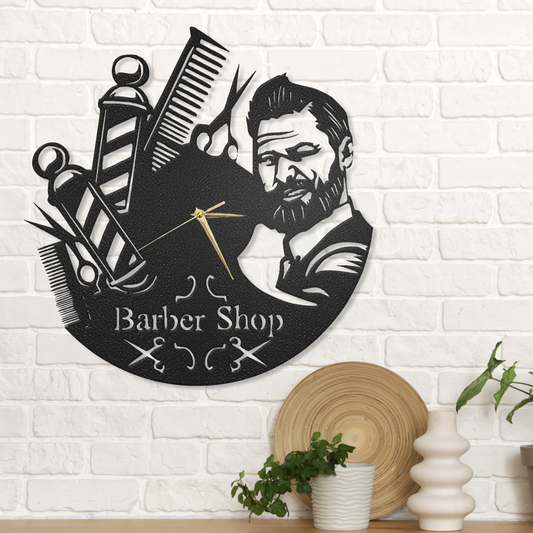 Zidni sat Barber Shop