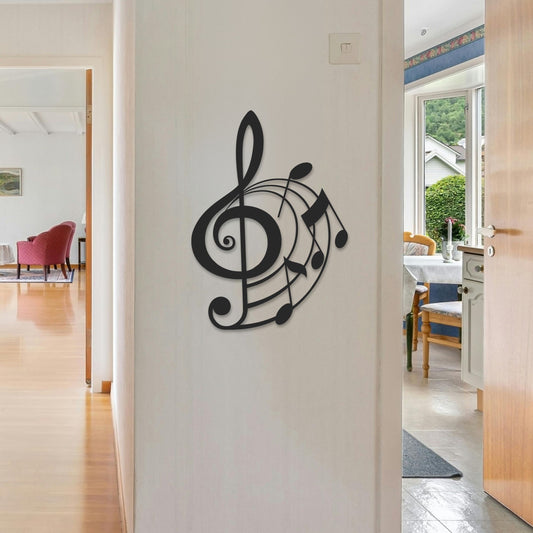 Zidna dekoracija Music Note