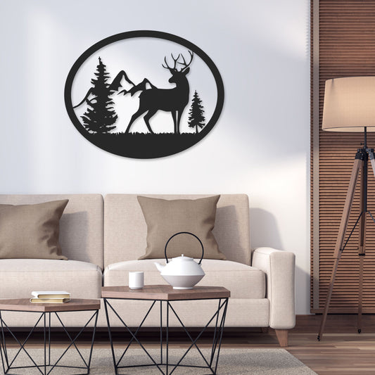 Zidna dekoracija Nature Deer