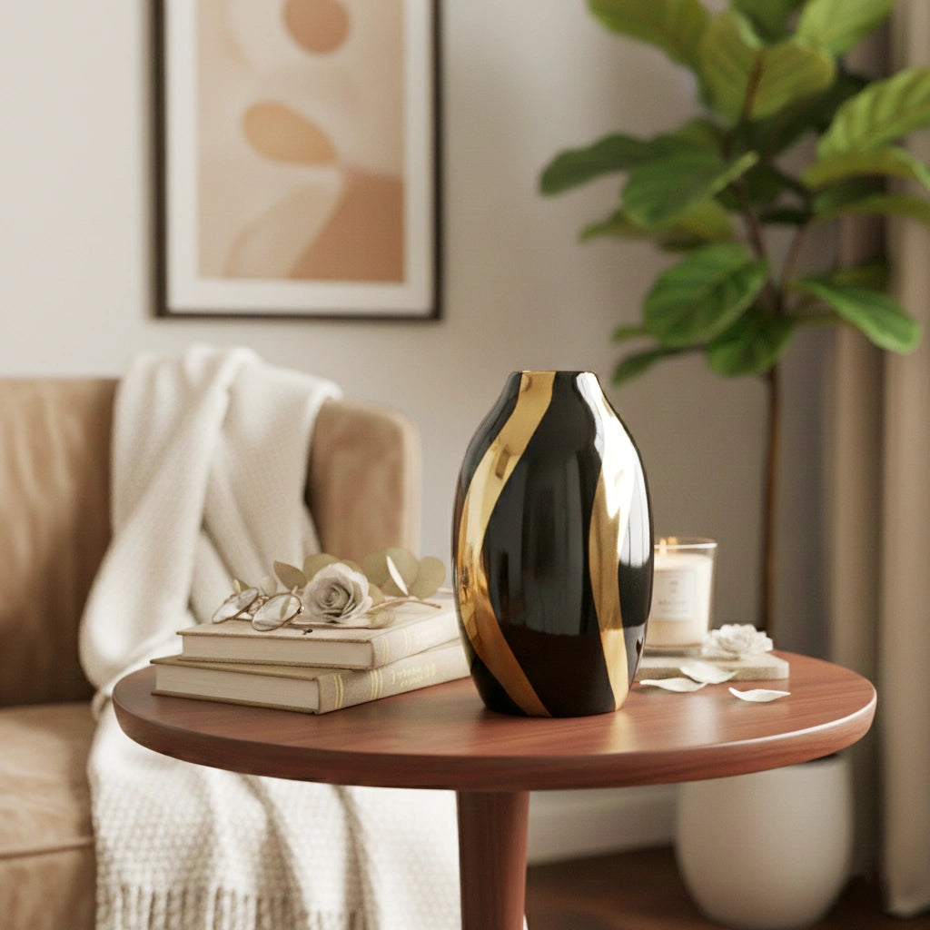 Ukrasna vazna Obsidian Alt