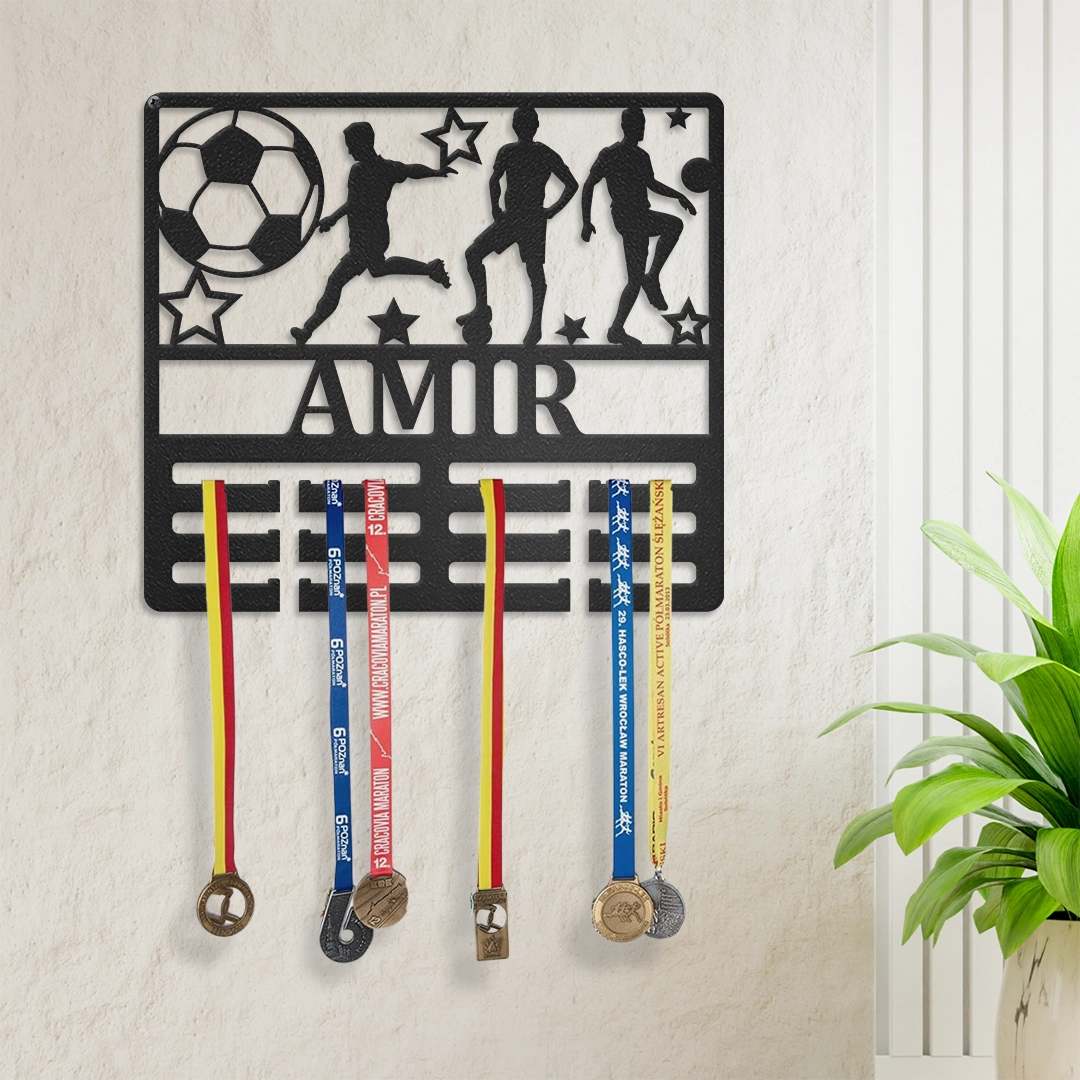 Držač za medalje Soccer Star