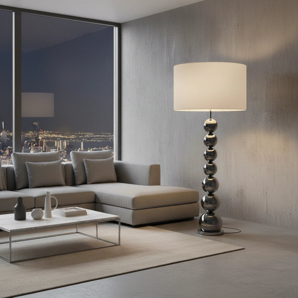 Podna lampa Black Pearl