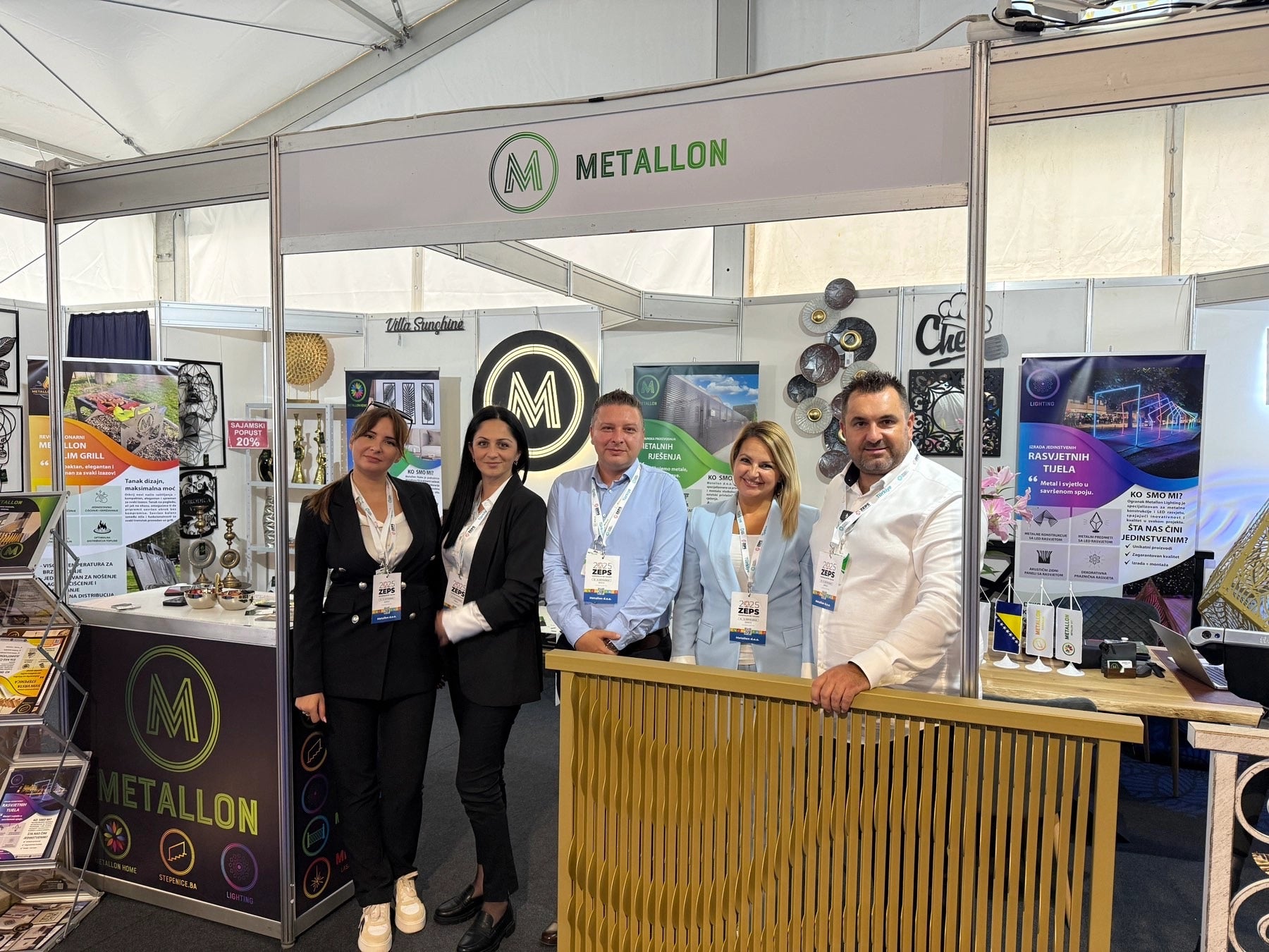 Metallon Home clanovi tima ZEPS sajam
