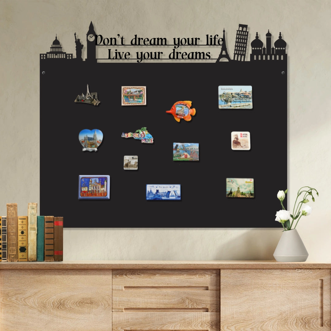 Ploča za magnete Live your dreams