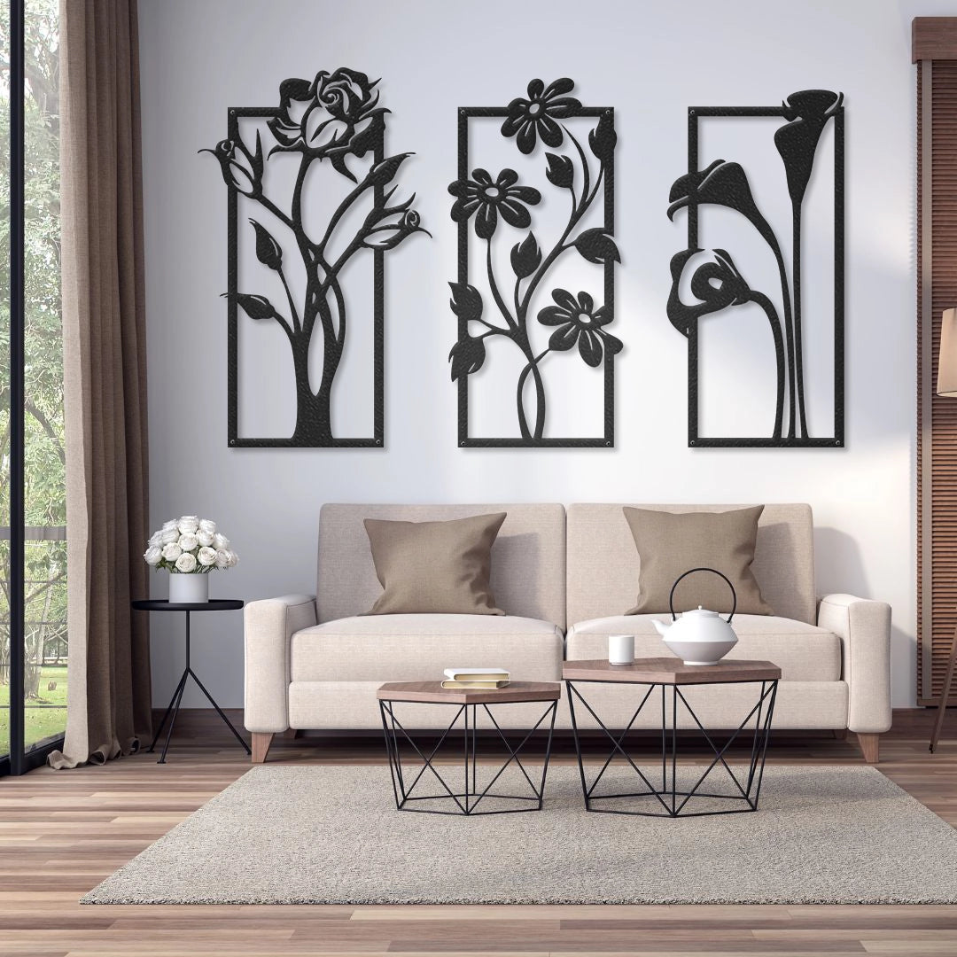 Zidna dekoracija Flowers