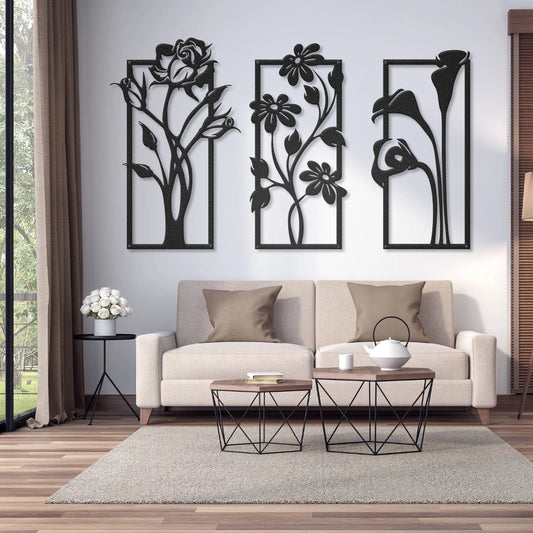 Zidna dekoracija Flowers