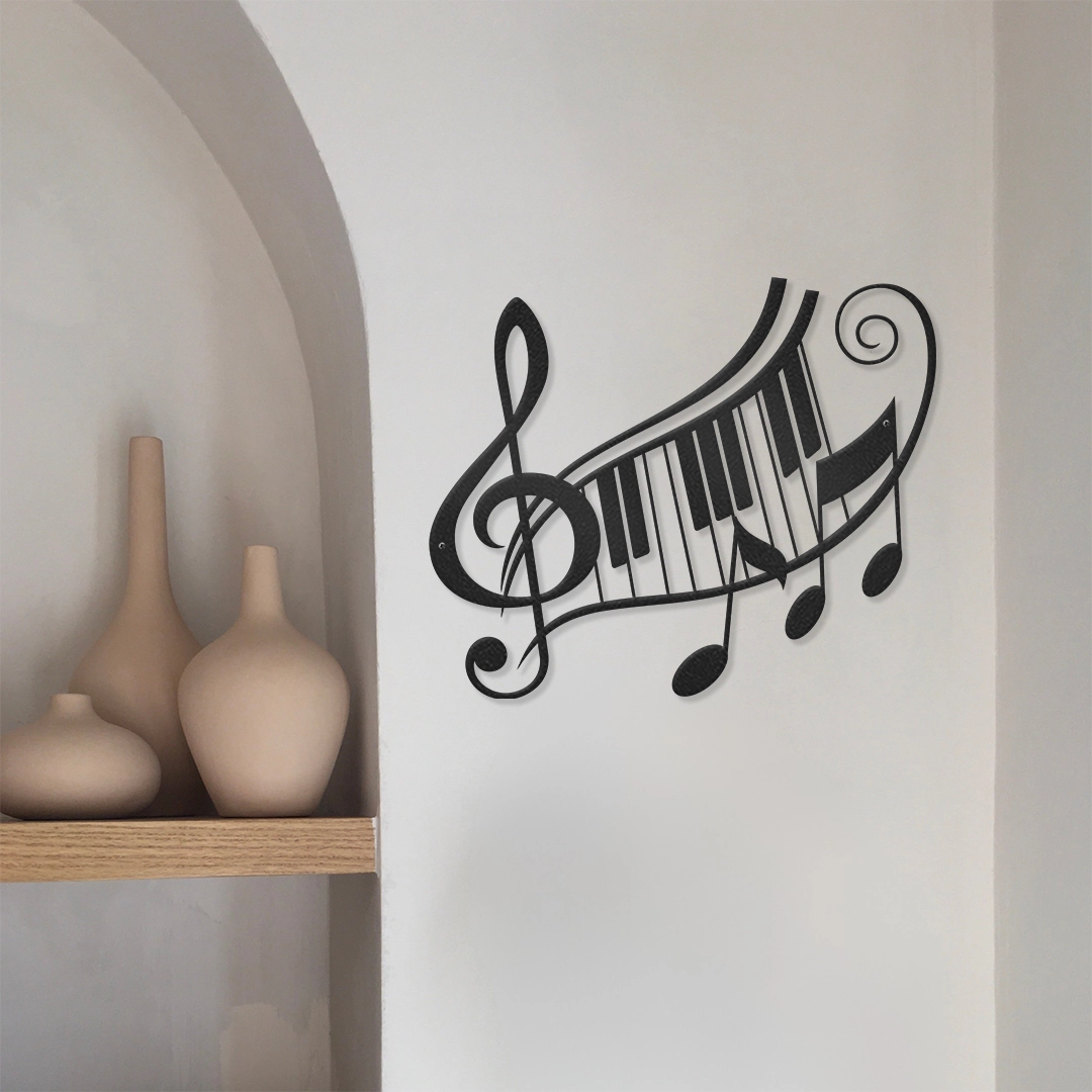 Zidna dekoracija Note