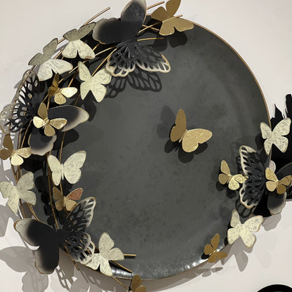 Zidna metalna dekoracija Butterflies