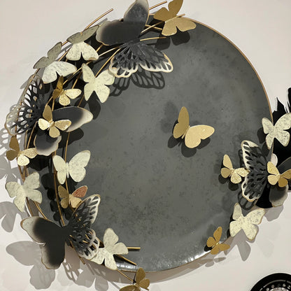 Zidna metalna dekoracija Butterflies