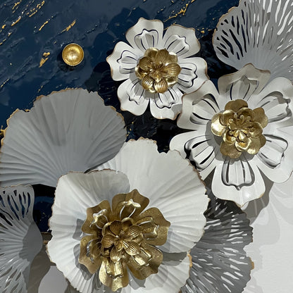 Zidna metalna dekoracija Roses