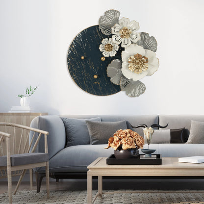 Zidna metalna dekoracija Roses