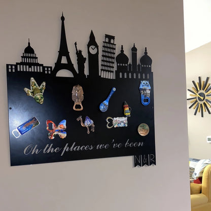 Ploca za magnete metalna