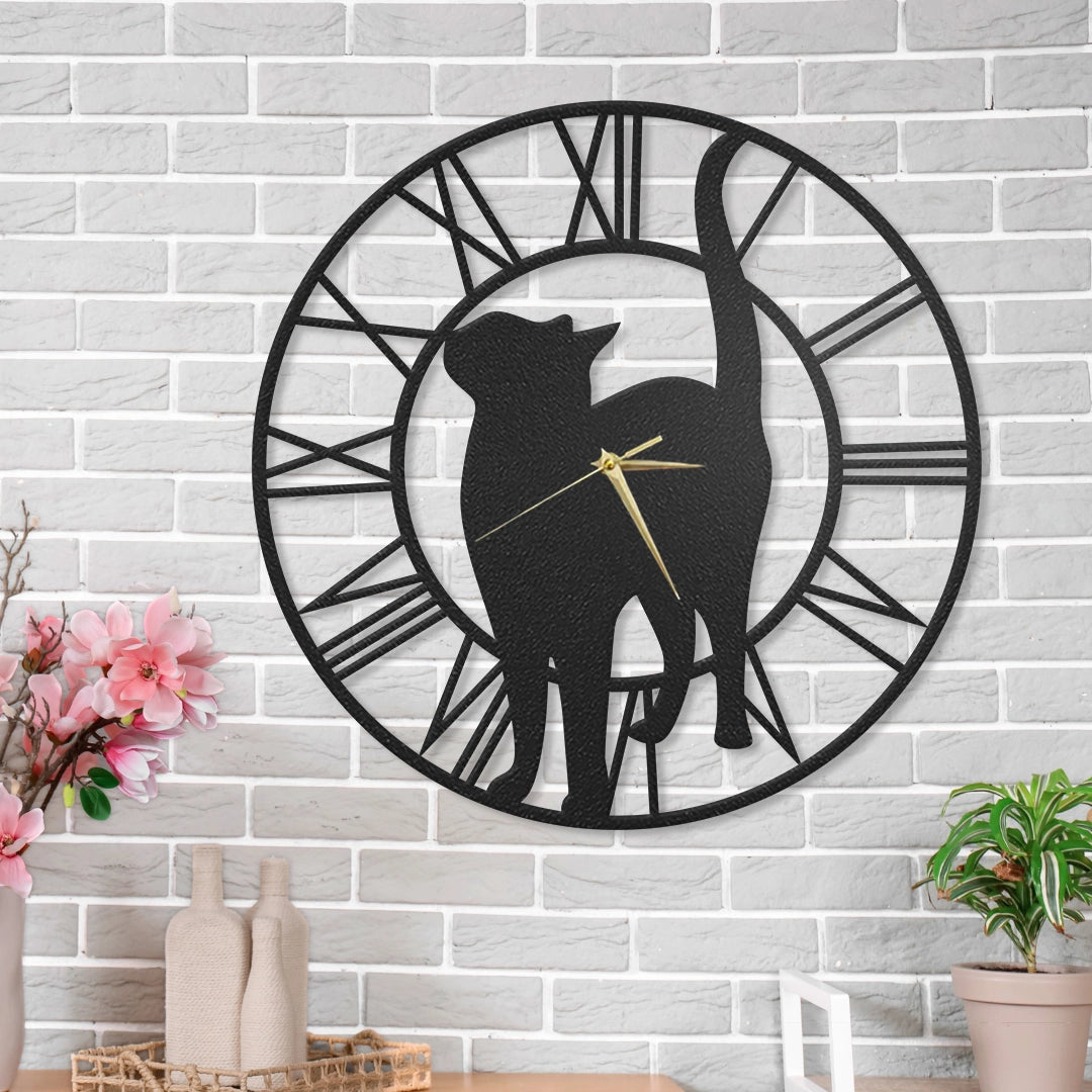 Zidni sat Cat